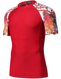 Premium Rashguard MMA Training Grappling Jiujitsu Compression <b>Shirt</b> Custom Logo Quick Dry Wholesale Wear long short sleeves - Product Image 3