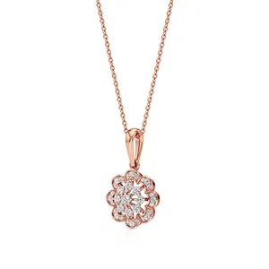 สร้อยคอจี้เพชร Blossom Charm - Product Image 2