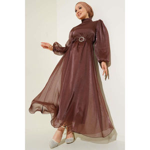 New Season <b>Women</b> Winter Islamic Clothing Abaya <b>Dress</b> Kaftan Tunic Dubai <b>Muslim</b> Islamic Fashion Turkish Made Islamic <b>Dresses</b> - Product Image 5