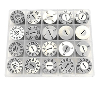 Precio de Fábrica, Marca GunRi, Personalizado //Hasco/Meusburger, Acero Estándar 50-55HRC, Molde Ajustable Portátil para Fecha y Hora