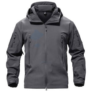 แจ็กเก็ตซอฟต์เชลล์สลิมฟิตสำหรับผู้ชายคอตั้งแขนยาวมีซิปดีไซน์ตามสั่ง - Product Image 1