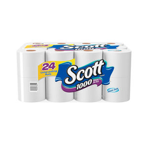 Scott ComfortPlus Toilet <b>Paper</b>, Bath <b>Tissue</b>, 4 Packs of 9 Mega Rolls, 36 Rolls Total - Product Image 3