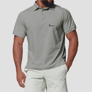 Camiseta Polo Deportiva de Secado Rápido de Poliéster y Elastano, con Logotipo Personalizado, Sensación Fresca, Manga Corta, Absorbe la Humedad, Camisetas de Alto Rendimiento - Product Image 4