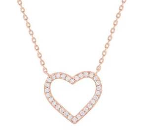 Colgante con forma de corazón elegante de diamantes redondos de alta calidad con colgantes y dijes de moda de cadena para boda y compromiso - Product Image 6