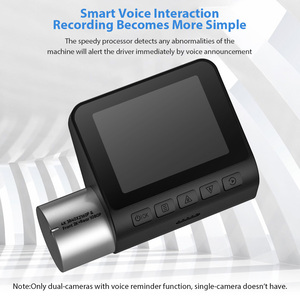 Siêu HD 2 inch ống kính kép góc rộng phía trước và phía sau ghi âm GPS Wifi tự động Cam DVR hardwire ghi video 4K xe Dash máy ảnh - Product Image 3