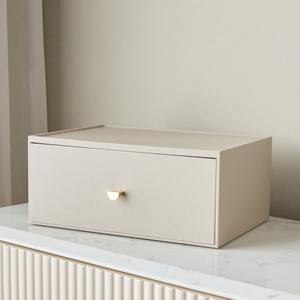 Joyero clásico blanco, pieza de almacenamiento decorativa elegante, agrega lujo y funcionalidad al tocador o tocador - Product Image 2