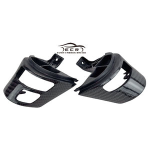 Ever Carbon Racing ECR privé volant en Fiber de carbone personnalisé remplacer la garniture de bouton pour volant Corvette C6 2006-2013 - Product Image 1