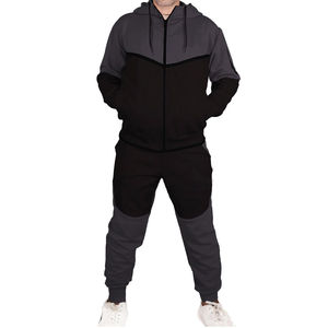 ชุดวอร์มแขนยาวคุณภาพดี ผ้าฝ้าย 100% จากปากีสถาน ระบายอากาศได้ดี ดีไซน์ใหม่ ชุดฮู้ด - Product Image 1