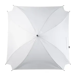 Ombrello Quadrato Sostenibile in RPET CreaRain, Articolo Promozionale per Merchandising - Product Image 5