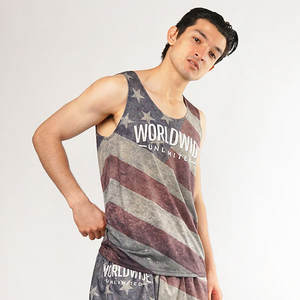 Camisetas sin Mangas para Hombre al por Mayor, Tejido de Algodón, Transpirable, Ropa Deportiva de Alta Calidad, Ropa Casual, OEM, ODM - Product Image 5