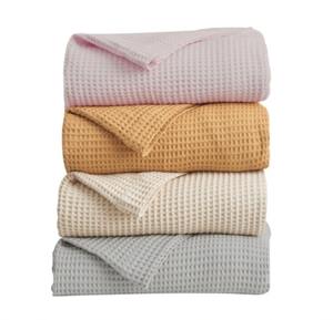 Couvertures d'hôpital 100% coton gaufré de qualité supérieure personnalisées couvertures thermiques en coton couverture de bain de yoga en coton par Avior - Product Image 4