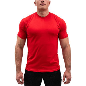 Camiseta deportiva de entrenamiento para hombre, Camiseta deportiva de gimnasio en blanco de alta calidad para hombre, camisetas de verano de media manga para hombre, camisetas OEM - Product Image 3