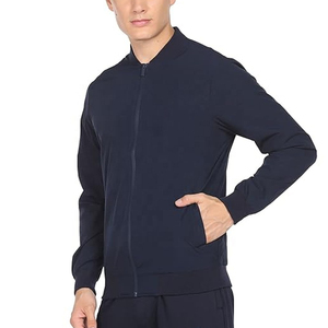 แจ็กเก็ตลำลองพิมพ์ลายสำหรับผู้ชายเสื้อกันลมโพลีเอสเตอร์แบบซับลิเมชันพร้อมโลโก้ออกแบบได้ตามต้องการ - Product Image 3