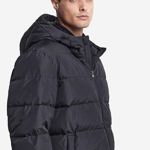 Veste matelassée de haute qualité en gros, nouvelle conception, personnalisée, légère, épaisse, en duvet, pour l'hiver, pour hommes - Product Image 5