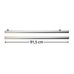 Barre de fixation en aluminium de 91,5 cm pour affiches, paire de cadres pour affiches - Product Image 2