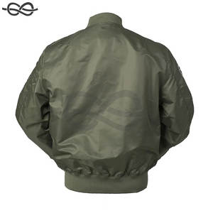 Chaqueta Corta Funcional de Algodón con Cierre y Bolsillos, Estilo Urbano, Corte Holgado, Chaqueta de Piloto para Hombre y Mujer, Ropa Exterior Informal - Product Image 3