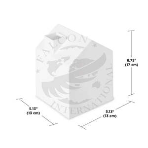 Moderno Porta Cajas de Pañuelos de Papel Plateado de Alta Calidad, Hecho a Mano, Duradero, con Tamaño y Logotipo Personalizables, para Mesa de Comedor de Hogar o Restaurante - Product Image 5