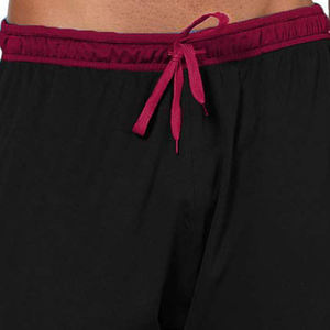 Pantalones de chándal acampanados de punto de nuevo estilo con logotipo personalizado para hombre, pantalones pesados de invierno para hombre, Pantalones rectos curvos de lana de algodón a rayas - Product Image 3