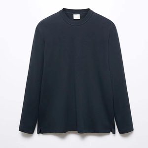 Sudadera con logotipo personalizado y bordado, jersey de moda de gran tamaño, ropa de calle, sudadera unisex de gran tamaño, forro polar de algodón con cuello redondo - Product Image 3