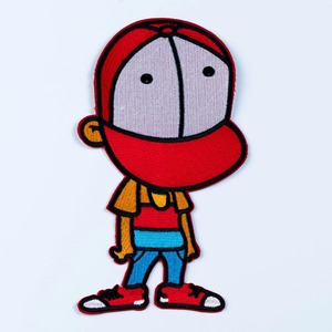 Personnalisable enfants sweats à capuche mignon en forme de fleur 3D fer patchs tissu Durable prix usine transfert de chaleur coudre brodé chapeau - Product Image 2