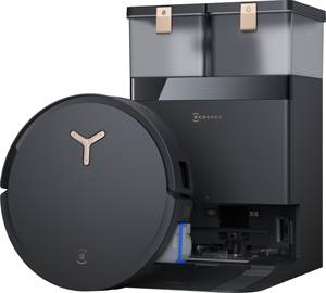 Robot Aspirador y Fregasuelos ECOVACS DEEBOT T30S con Autovaciado, 11000Pa, Tecnología ZeroTangle, Fregado de Bordes Adaptativo TruEdge, Fregado con Agua Caliente - Product Image 1