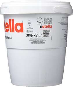 Nutella 3 kg, pâte à tartiner au chocolat et aux noisettes pour le petit-déjeuner, lisse et crémeuse, idéale pour les toasts, les crêpes, les desserts, vente en gros - Product Image 6
