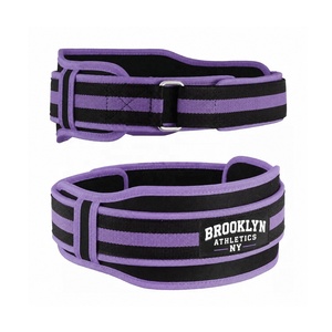 Premium Nylon Custom Logo Neoprene Gym Weight Lifting Belt Adjustable Weight with Safety Features for Fitness - Product Image 5