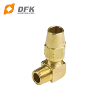 Nouveau coude mâle en laiton D.O.T pour frein à air, 90 degrés, 150 psi, DFK DOT1369, usiné CNC