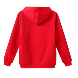 OEM personnalisé homme de haute qualité 100% hommes dessin animé imprimé enfants survêtement à capuche ensemble 65% coton 35% polyester 280 à 320 gsm - Product Image 2