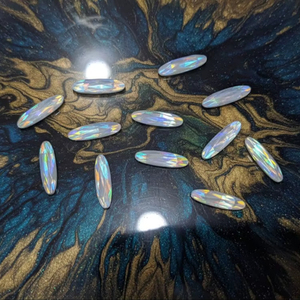 อะคริลิคทรงหยดน้ำคุณภาพสูง 88 เม็ด  เรซิ่น AB  ไรน์สโตน  หินหลวม - Product Image 5