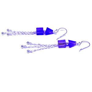 Pendiente de cadena de amatista de moda esterlina 925 plateado hecho a mano piedras preciosas señoras desgaste gota - Product Image 3