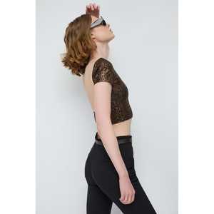 Blusa corta de manga corta - Product Image 2