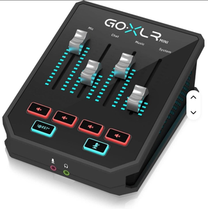 NUEVO Mezclador de Audio Go XLR Mini USB para Streaming, Consola de Audio con Interfaz de Plástico - Product Image 1