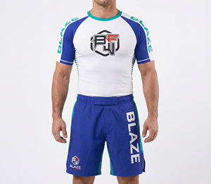 Conjunto de Ropa de Lucha MMA Personalizada para Hombre 2025, Rashguard y Pantalones Cortos para Jiu Jitsu y Grappling - Product Image 6