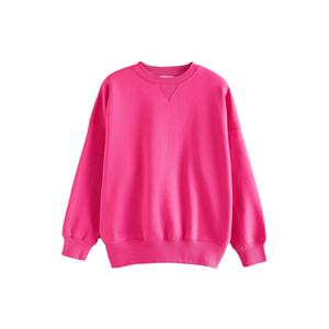 Nueva sudadera elegante para mujer, color y tamaño personalizados, sudadera lisa, venta al por mayor, sudadera cálida de invierno con cuello redondo para mujer - Product Image 2