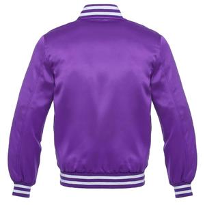 Nouvelle arrivée de veste en satin respirant pour hommes, couleur et taille personnalisées avec logo, doublure en tissu confortable pour l'hiver - Product Image 3