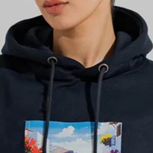 Novedad, Sudaderas Casuales con Logotipo Gráfico Personalizado para Mujer, Transpirables, de Diseño Vintage, Ropa de Abrigo de Alta Costura con Capucha para Invierno - Product Image 3