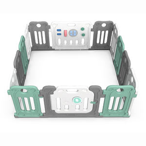 ABST <strong>Cheap</strong> <strong>Baby</strong> Indoor Playground Kids Colorful Non-toxic Plastic Portable Crawling <strong>Playpen</strong> <strong>Baby</strong> Playard Fence <strong>for</strong> <strong>Baby</strong> - Product Image 2