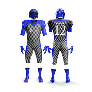 Conjuntos de camisetas de fútbol juvenil de manga corta de alta calidad uniformes de fútbol americano de sublimación completa personalizados recién llegados - Product Image 3