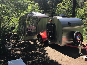 Mini Caravana Ligera de Alta Calidad 2025 con Suspensión Independiente 4x4, Capacidad para 2 Personas, Diseño Moderno - Product Image 5