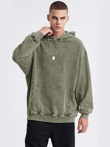 2025 hombres Casual moda Joker sublimación pulóver Sudadera con capucha mejor calidad divertido de gran tamaño transpirable diseño sólido patrón OEM - Product Image 2