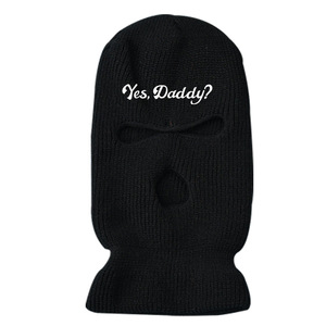 Wholesale Fast Shipping Factory Custom Yes Daddy Winter Windproof <b>Ski</b> <b>Masks</b> Balaclava 3 Hole for Men Women DDP Shipping - Product Image 4
