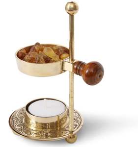 Porte-bâton multiple de brûleur d'encens de tour en laiton poli simple pour la vente de vaisselle de décoration intérieure sur l'application de chambre à coucher - Product Image 4