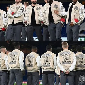 Chaquetas Varsity Personalizadas de Alta Calidad para Hombre con Mangas de Cuero Bordadas, Estilo Letterman, Logotipo Bordado en Chenilla, Tela Varsity - Product Image 3