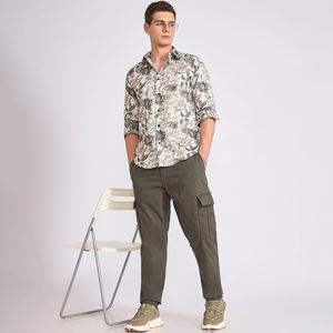 Pantalon de jogging vintage écologique pour homme/femme, taille élastique haute extensibilité, léger, séchage rapide, anti-plis - Product Image 2