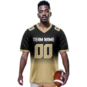 Maillot de football américain de grande taille aux couleurs claires, fabriqué avec la meilleure qualité, à prix abordable, maillot de football américain - Product Image 4