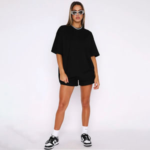 Vêtements personnalisés grande taille pour femmes ensembles courts pour femmes vente en gros ensemble court - Product Image 4