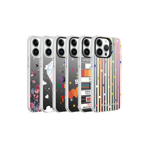 Netzy Safa เคสแข็งสีเงินสำหรับ iPhone 14 PRO MAX มีลวดลาย electroplate Frosting รูปแบบการป้องกันโทรศัพท์มือถือ-ins 7 plus - Product Image 2