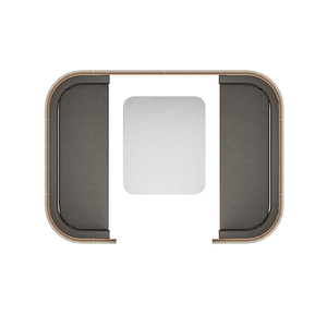Quiet Focus and Team Collaboration <b>Office</b> Pod with Table Fabric Acoustic Pod for Workspaces - Product Image 2