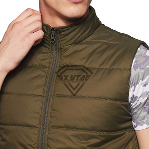 Chaleco Acolchado con Logotipo Personalizado en Oferta, Chaqueta de Invierno Ligera y Cálida para Hombre, Suministro de Fábrica OEM, Chalecos Acolchados Transpirables Personalizados - Product Image 3